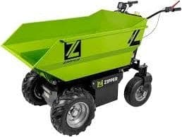 Zipper ZI-ED500 Elektro Rad-Dumper 1000 Watt | 500 kg Nutzlast